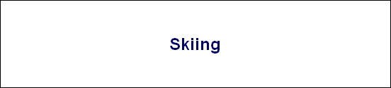 Skiing